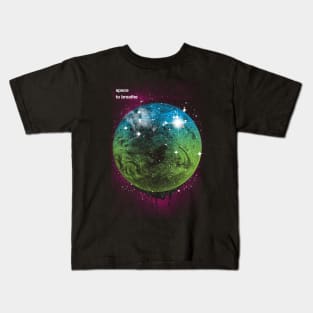 Space To Breathe Kids T-Shirt